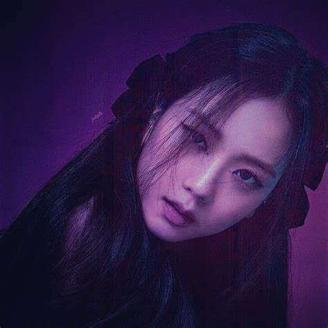 jisoo purple aesthetic.